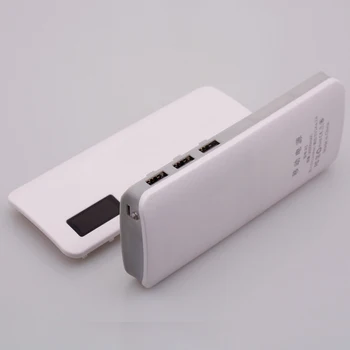 (Bez baterii) 10000mah 18650 Pover Bank Case Dual USB DIY Box Mobile Powerbank przenośna ładowarka dla Xiaomi Power Power Bank