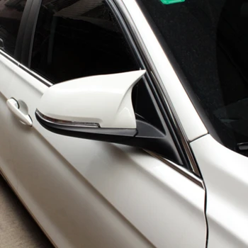 Biały lusterko wsteczne pokrywa skrzydło lustro obudowę do BMW F20 F21 F22 F23 F30 F31 F32 F33 F36 X1 E84 F87