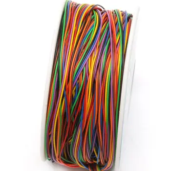 Brandnew PCB Test Core Line 30AWG Single Wire puszce drutu miedzianego 8-kolorowa tablica kablowy rolka wysokiej jakości