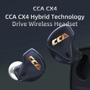CCA CX4 bezprzewodowe słuchawki bluetooth Bezprzewodowe sportowe zatyczki do uszu głęboki bass słuchawki bluetooth zestaw słuchawkowy gamer fone de ouvido dla S1