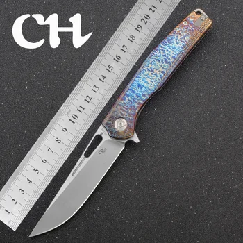 CH 3538 na zewnątrz, składany nóż jest ostry S35VN ostrze stop tytanowy uchwyt przygody wspinaczka grill przenośny noże 2020 nowy