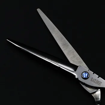 Czarny rycerz 6 cali nożyczki fryzjerskie profesjonalne cięcie i przerzedzanie nożyczki do fryzjera salon