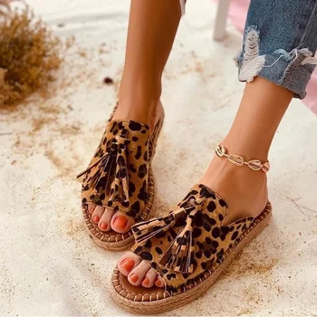 Damskie kapcie moda pędzelka 2020 letnia buty marki plażowe slajdy retro muły buty dla kobiet płaskie pantofle odkryty