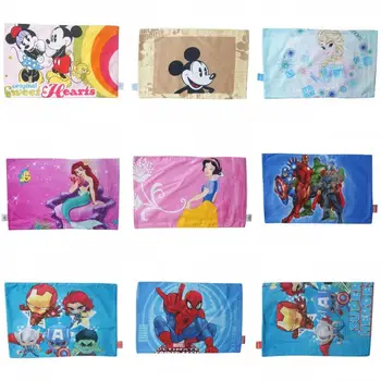 Disney kreskówki Mickey Minnie Mouse poszewka Śnieżka Vinnie atrakcje dla dzieci chłopcy dziewczęta poszewka dekoracyjna bawełna 30x50 cm