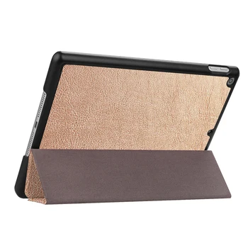 Dla Apple iPad 9.7 2018 3 fałdy stand etui torba Shell Business Ultra thin Smart Cover Skin dla iPad9.7 2017 z tacą do ołówków