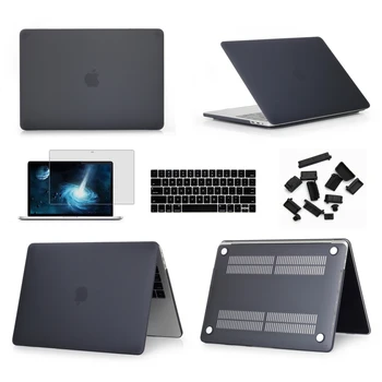 Dla MacBook Pro16 A2141 matowy laptop hard case dla Apple Macbook Air Pro Retina Touch Bar 11 12 13 15 16 cali A2251 A2289