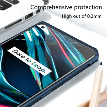 Dla Realme 7 Pro 5G Case Rzants Case przezroczysty PC+TPU akrylowa powłoka Антидетонационная pancerz pokrywa tylna Case