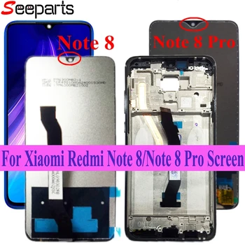 Dla Xiaomi Redmi Note 8 LCD Note8 Pro Display Touch Screen Digitizer Assembly zamiennik dla Xiaomi Redmi Note8 Pro LCD Screen