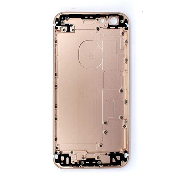 Dla iPhone 6S 6SPlus tylna pokrywa baterii obudowa kompletna pokrywa tylna rama podwozia z przewodzącymi wymiennymi częściami telefonu