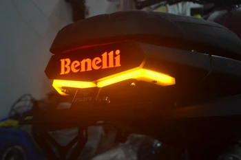 Do motocykla Benelli BJ500 BJ 500 Leoncino 500 tylne tylne światła hamowania kierunkowskazy wbudowane diody led Uchwyt tablicy rejestracyjnej