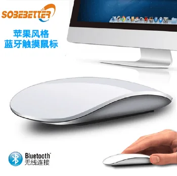 Dotykowy Bluetooth 4.0 mysz dla MacBook air/pro 2.4 G bezprzewodowa ultra dotykowa mysz Bluetooth