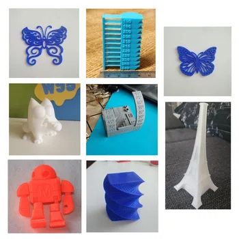 Drukarka 3D PLA żarnik 1.75 mm-do drukarek 3D, 1 kg(2.2 lb) +/- 0.02 mm jasnoniebieski kolor