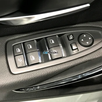 Drzwi okna przycisk podnoszenia naklejki nakładka akcesoria do BMW 1 2 3 4 5 7 serii X1 X3 X4 F20 F22 F30 F32 F10 F01 E84 F25 F26