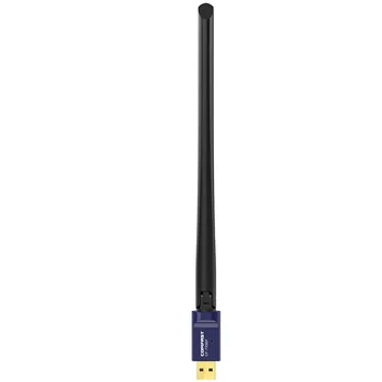 Dwuzakresowy 650 Mb / s Darmowy sterownik Bezprzewodowy Wi-Fi Bluetooth 4.2 usb adapter 6dbi antena 5.8 G pc komputerowa karta sieciowa wi-fi emiter