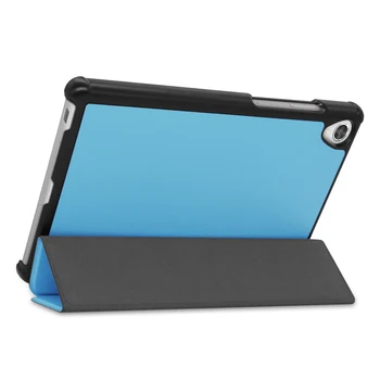Etui do tabletu Lenovo TAB M8 FHD TB-8705F/N Color PU Leather PC Back Ultra Slim Light Weight Trifold Smart Cover Case