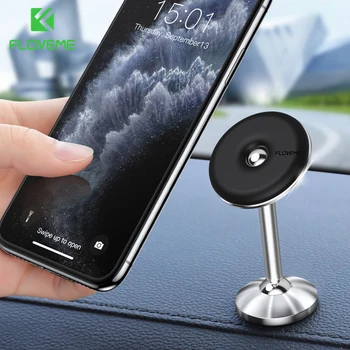 FLOVEME samochodowy uchwyt na telefon Uniwersalny magnetyczny uchwyt telefonu w samochodzie dla telefonów komórkowych obrót o 360 stopni uchwyt do telefonu komórkowego stoisko