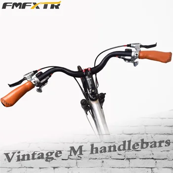 FMFXTR stop aluminium jazda na Rowerze M kształt kierownica MTB wysokiej jakości wytrzymały rower pion uchwyt bar 31.8 x640mm