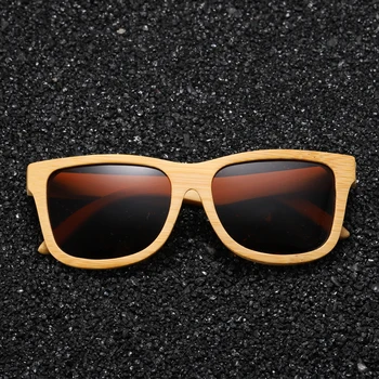 GM Real Wood okulary polaryzacyjne drewniane okulary przeciwsłoneczne UV400 okulary bambusowe, drewniane okulary przeciwsłoneczne marki z дропшиппингом