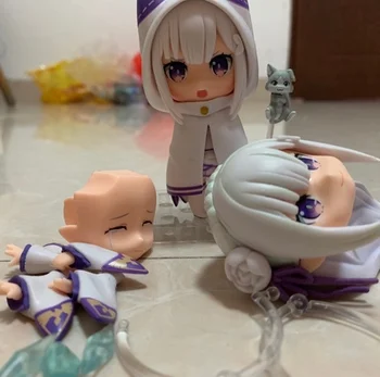 GSC Nendoroids Life in Different World Starting from Scratch Emilia 751# Face-changing Doll Figure prezent zabawki