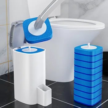 GURET nowy jednorazowy zestaw kosmetyków szczotek bez martwego kąta szczotka do toalety przenośne narzędzia do czyszczenia domu akcesoria łazienkowe