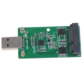 Gorąca sprzedaż Mini USB 3.0 to PCIE mSATA External SSD PCBA Conveter Adapter Card