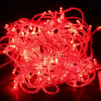 Gorąca wyprzedaż 50 m 500 LED String Light Christms/Wedding/Party Decoration Lights Lighting AC110V/220V US Plug/EU Plug,9 kolorów