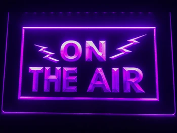 I066 na antenie radia Studio nagrań led Neon świetlny znak firmy firmy
