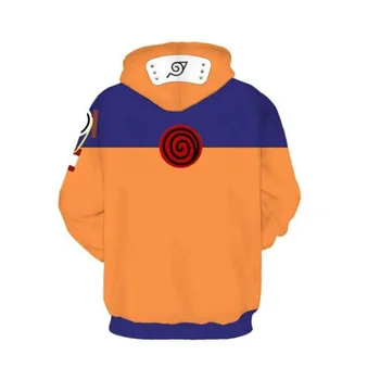 Japońskie Anime Naruto Cosplay Kurtka Ubrania Komplet Bluza Uzumaki Akatsuki Haruno Sakura Bluzy Z Kapturem Odzież
