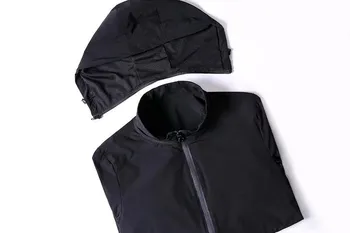 Jesienna kurtka męska płaszcz wolna elastyczna casual męskie cienka wiatrówka sportowa odzież męska w średnim wieku