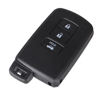 KEYYOU wymiana zdalnego klucza Shell Case 3 przyciski do Toyota Avalon Camry, RAV4 2012 2013 Smart Key Blade Fob pokrywa