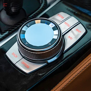 Kryształ/ceramika samochodu przyciski multimedialne uchwyt Pokrywa do BMW F30 E60 F10 F20 E87 E90 E92 E93 X5 E70 F15 X3 F25 F48 E84 akcesoria