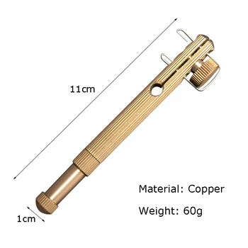 LEDIAO wysokiej jakości Cooper haczykiem wiązanie narzędzie grotami igły węzłów krawat hak zawias robi urządzenie wędkarskie akcesoria