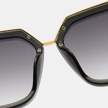 LeonLion 2021 Przewymiarowany Okulary Kobiety Kwadratowe Retro Okulary Kobiety Marka Okulary Dla Kobiet Projektant Oculos De Sol Feminino