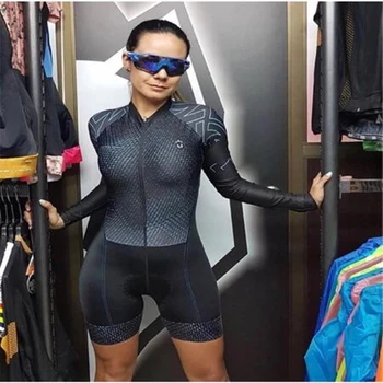 Letni damski Krótki kombinezon wraz odzież jazda na Rowerze solidna odzież dwa tylne kieszenie razem Triathlon ćwiczenia odzież