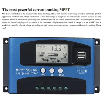 MPPT Słoneczny regulator ładowania regulator ładowania energii MPPT Focus Tracking af DC12V/24V 30A-100A