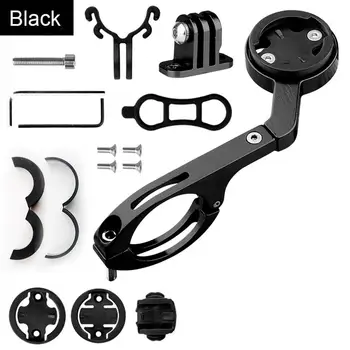 MTB Road Bicycle Computer Camera Mount Holder Out Front Bike Stem Extension Support Holder Out-front Bike Bicycle Mount Extended