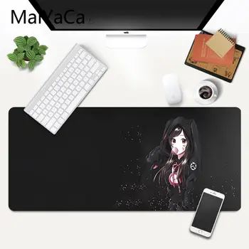 MaiYaCa chłopiec PREZENT Pad d.va girl DIY, Design Pattern Game mousepad Gaming Mouse Pad Large Deak Mat 700x300mm for overwatch/cs go