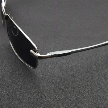 Marka TUZENGYONG męskie aluminiowe okulary powłoka lustro spolaryzowane jazdy okulary dla mężczyzn kwadratowe okulary odcienie punkty