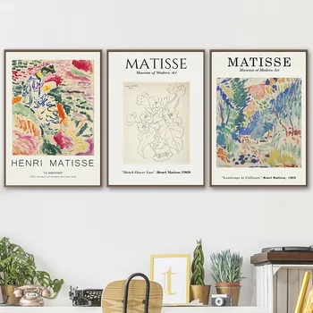 Matisse Geometryczne Arkusz Streszczenie Linia Osoba Ściany Sztuki Płótno Malarstwo Skandynawskie Plakaty I Reprodukcje Ścienne Obrazy Do Wystroju Salonu