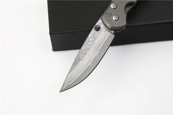 Mała Sebenza 21 składany nóż noże Adamaszek nierdzewna ostrze Tytan TC4 długopis taktyczny kemping nóż przewodnik przetrwania odkryty