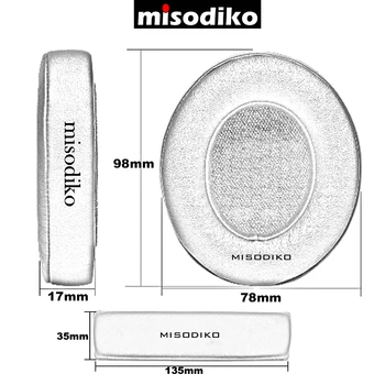 Misodiko wymiana pałąk i nauszniki poduszka zestaw - Sennheiser HD201 HD206 HD180 HD201S, słuchawki części nauszniki