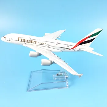 Model samolotu metalowy model samolotu zabawka model samolotu zabawki model samolotu 16 cm 1:400 20 cm Airbus A380 Boeing 777 Aeroflot/Turcja