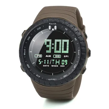 Modny męski zegarek led cyfrowy zegarek męskie zegarki elektroniczne, wielofunkcyjne zegarki sportowe męskie wodoodporny zegarek męski zegarek F5