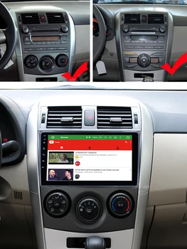 Motoryzacja centralny multimedialny system nawigacji GPS radioodtwarzacz Radio Android ekran dotykowy odtwarzacz do Toyota Corolla 2007 08 09 10 2011