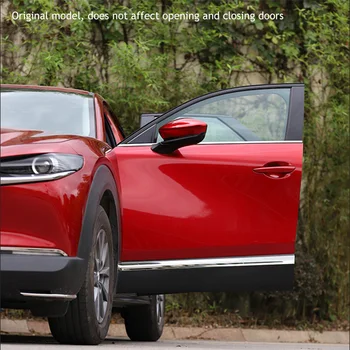 Motoryzacja drzwi nadwozia boczne listwy dodatek zewnętrzny chrom dekoracyjny samochód-stylizacja 6 szt./kpl. Mazda CX-30 CX30 2020 2021 Accessorie