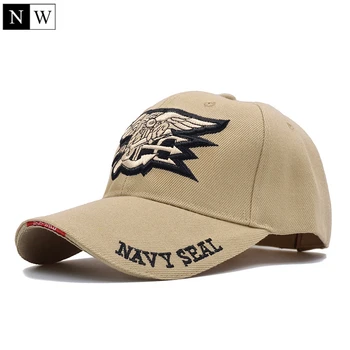 [NORTHWOOD] wysokiej jakości męska czapka z daszkiem US Navy Seals Tactical Cap Army Cap Trucker Gorras Snapback Hat dla dorosłych