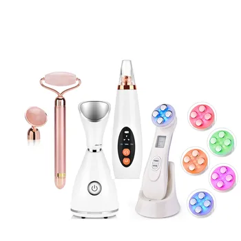 Nano Ionic Twarzowy Steamer Humidifier Blackhead Remover Kit Deep Cleaning Face Sprayer Cleaner Machine Lifting Skóry