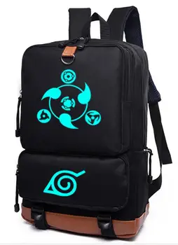 Naruto Sasuke Uchiha moda plecak nastolatki plecak japoński mundurek szkolny torba podróżna torba dla laptopów