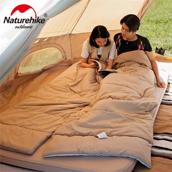 Naturehike odkryty camping śpiwór łączenie bawełna koperta typu śpiwór NH20MSD01