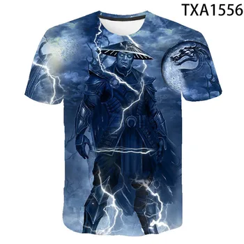 New Monie Mortal Kombat Fashion 3D Printed T Shirt Summer Style Men Women Children Short Sleeve Boy girl Kids Casual Top Tees
